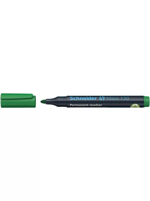 SCHNEIDER Alkoholos marker, 1-3 mm, kúpos, SCHNEIDER "Maxx 130", zöld