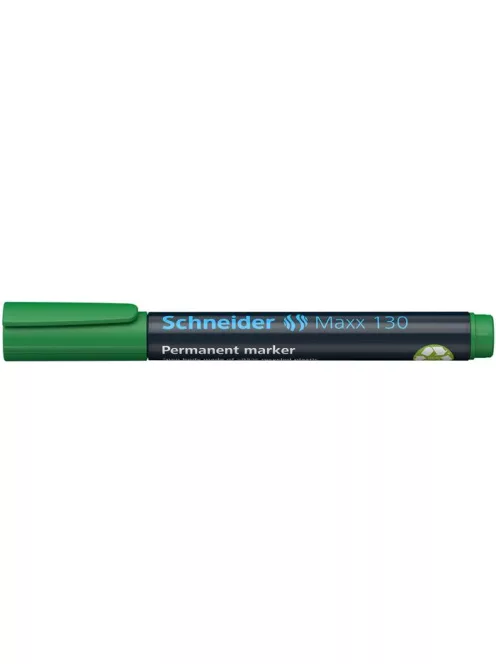 SCHNEIDER Alkoholos marker, 1-3 mm, kúpos, SCHNEIDER "Maxx 130", zöld