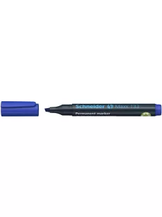   SCHNEIDER Alkoholos marker, 1-4 mm, vágott, SCHNEIDER "Maxx 133", kék