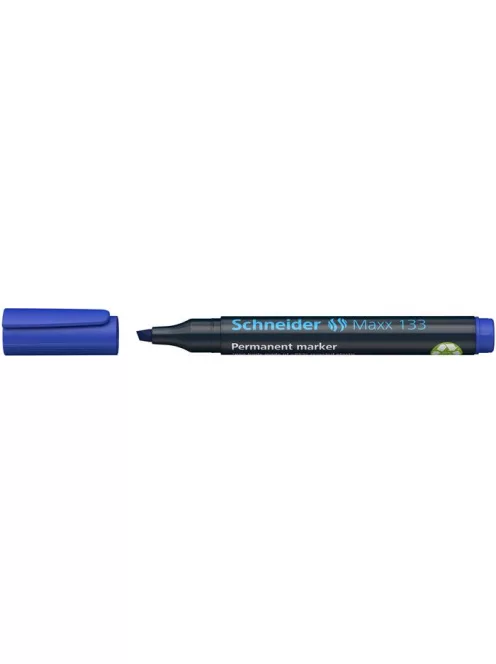 SCHNEIDER Alkoholos marker, 1-4 mm, vágott, SCHNEIDER "Maxx 133", kék