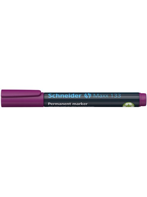 SCHNEIDER Alkoholos marker, 1-4 mm, vágott, SCHNEIDER "Maxx 133", lila