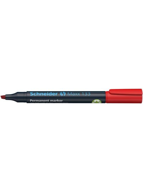 SCHNEIDER Alkoholos marker, 1-4 mm, vágott, SCHNEIDER "Maxx 133", piros