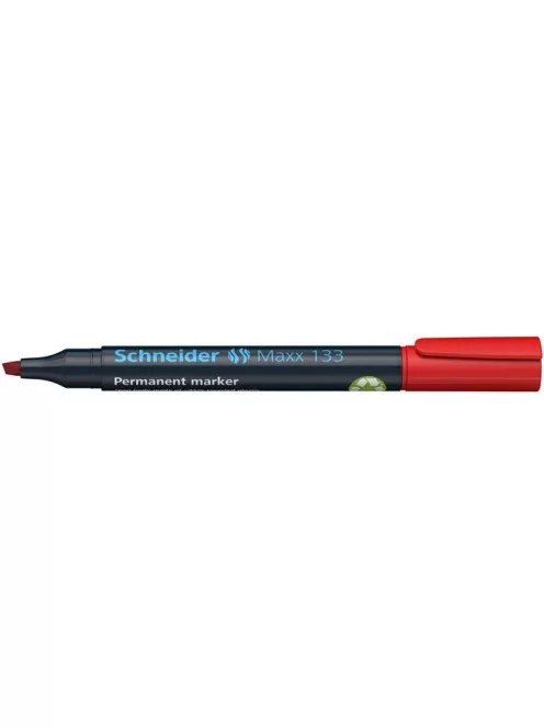 SCHNEIDER Alkoholos marker, 1-4 mm, vágott, SCHNEIDER "Maxx 133", piros