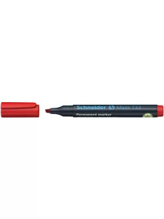   SCHNEIDER Alkoholos marker, 1-4 mm, vágott, SCHNEIDER "Maxx 133", piros