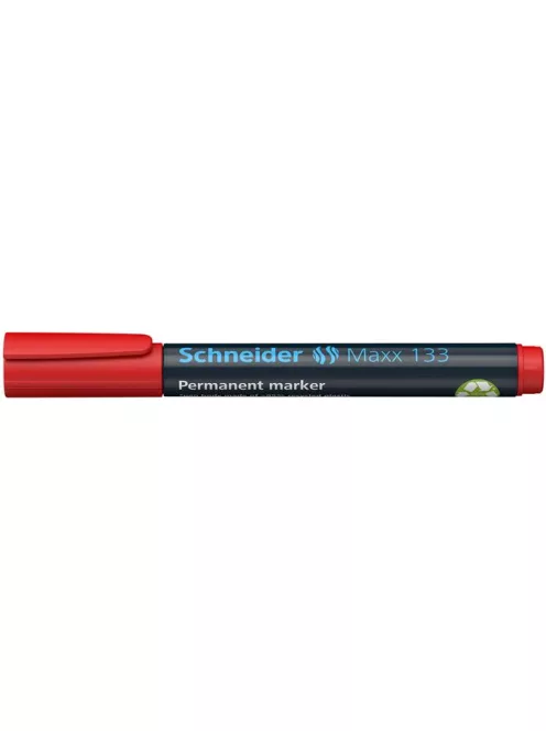 SCHNEIDER Alkoholos marker, 1-4 mm, vágott, SCHNEIDER "Maxx 133", piros