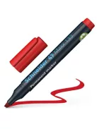 SCHNEIDER Alkoholos marker, 1-4 mm, vágott, SCHNEIDER "Maxx 133", piros