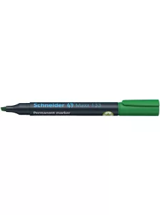   SCHNEIDER Alkoholos marker, 1-4 mm, vágott, SCHNEIDER "Maxx 133", zöld