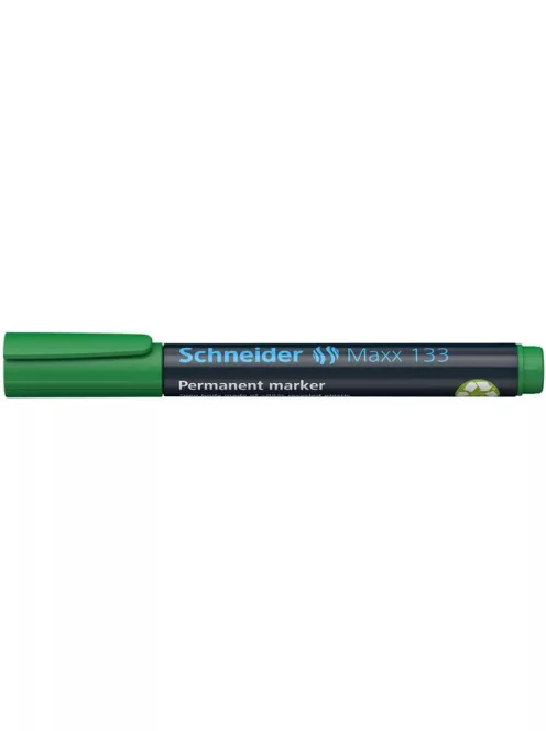 SCHNEIDER Alkoholos marker, 1-4 mm, vágott, SCHNEIDER "Maxx 133", zöld