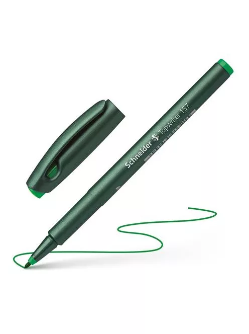 SCHNEIDER Filctoll, 0,8 mm, SCHNEIDER "Topwriter 157", zöld