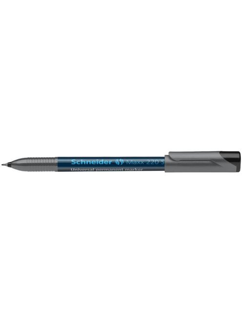 SCHNEIDER Alkoholos marker, OHP, 0,4 mm, SCHNEIDER "Maxx 220 S", fekete