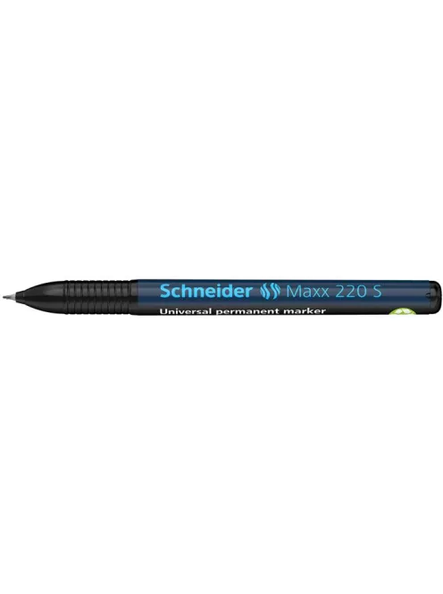 SCHNEIDER Alkoholos marker, OHP, 0,4 mm, SCHNEIDER "Maxx 220 S", fekete