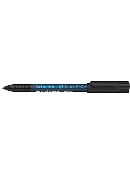 SCHNEIDER Alkoholos marker, OHP, 0,4 mm, SCHNEIDER "Maxx 220 S", fekete