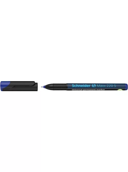 SCHNEIDER Alkoholos marker, OHP, 0,4 mm, SCHNEIDER "Maxx 220 S", kék