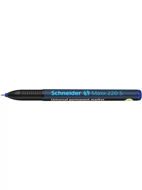 SCHNEIDER Alkoholos marker, OHP, 0,4 mm, SCHNEIDER "Maxx 220 S", kék