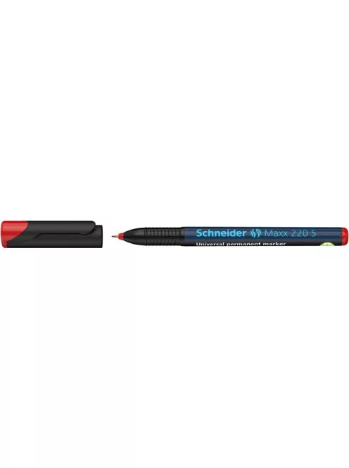 SCHNEIDER Alkoholos marker, OHP, 0,4 mm, SCHNEIDER "Maxx 220 S", piros