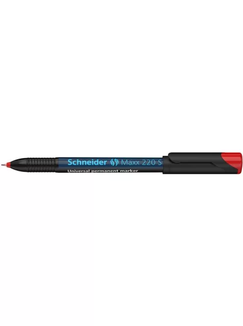 SCHNEIDER Alkoholos marker, OHP, 0,4 mm, SCHNEIDER "Maxx 220 S", piros