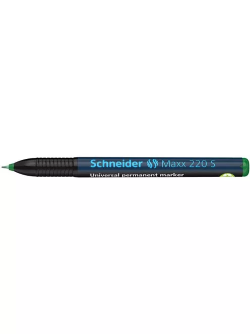 SCHNEIDER Alkoholos marker, OHP, 0,4 mm, SCHNEIDER "Maxx 220 S", zöld