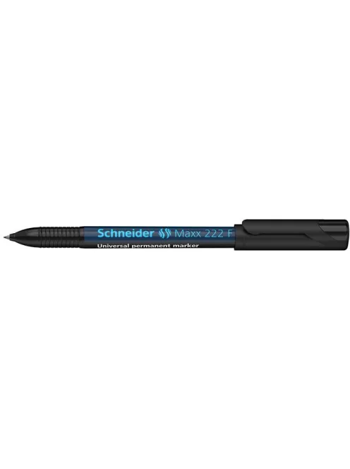 SCHNEIDER Alkoholos marker, OHP, 0,7 mm, SCHNEIDER "Maxx 222 F", fekete