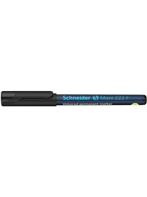 SCHNEIDER Alkoholos marker, OHP, 0,7 mm, SCHNEIDER "Maxx 222 F", fekete