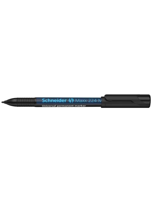 SCHNEIDER Alkoholos marker, OHP, 1 mm, SCHNEIDER "Maxx 224 M", fekete