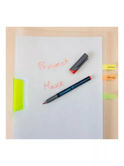 SCHNEIDER Alkoholos marker, OHP, 1 mm, SCHNEIDER "Maxx 224 M", fekete