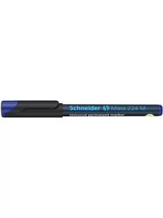   SCHNEIDER Alkoholos marker, OHP, 1 mm, SCHNEIDER "Maxx 224 M", kék