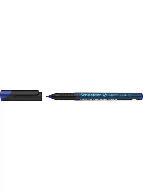 SCHNEIDER Alkoholos marker, OHP, 1 mm, SCHNEIDER "Maxx 224 M", kék