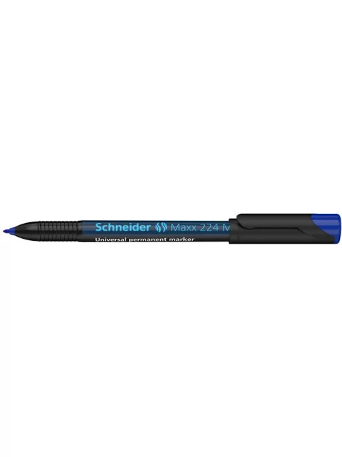 SCHNEIDER Alkoholos marker, OHP, 1 mm, SCHNEIDER "Maxx 224 M", kék
