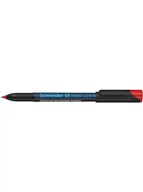 SCHNEIDER Alkoholos marker, OHP, 1 mm, SCHNEIDER "Maxx 224 M", piros
