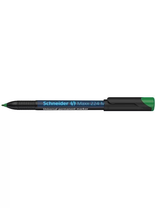 SCHNEIDER Alkoholos marker, OHP, 1 mm, SCHNEIDER "Maxx 224 M", zöld