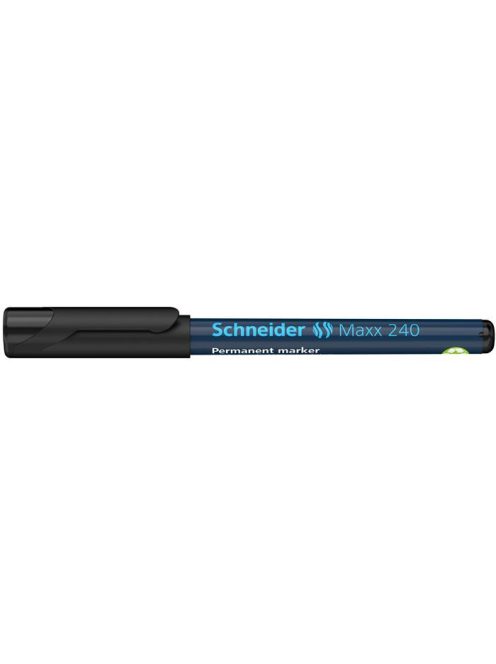 SCHNEIDER Alkoholos marker, 1-2 mm, kúpos, SCHNEIDER "Maxx 240", fekete