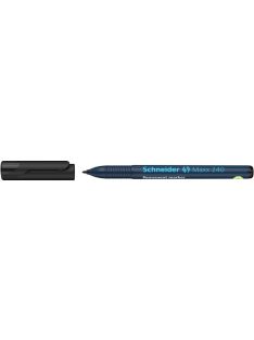   SCHNEIDER Alkoholos marker, 1-2 mm, kúpos, SCHNEIDER "Maxx 240", fekete