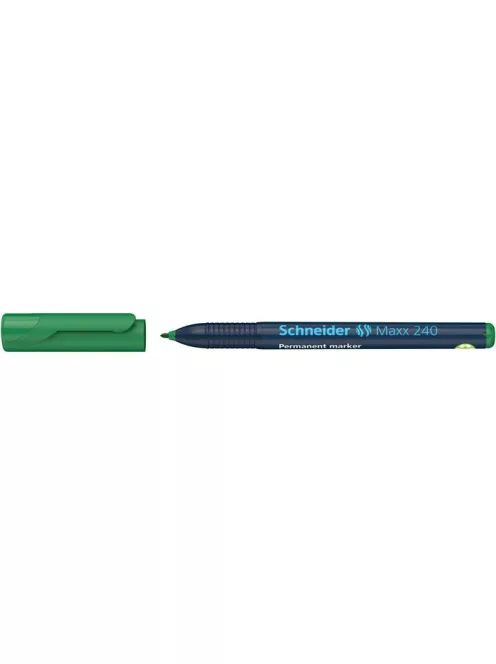 SCHNEIDER Alkoholos marker, 1-2 mm, kúpos, SCHNEIDER "Maxx 240", zöld
