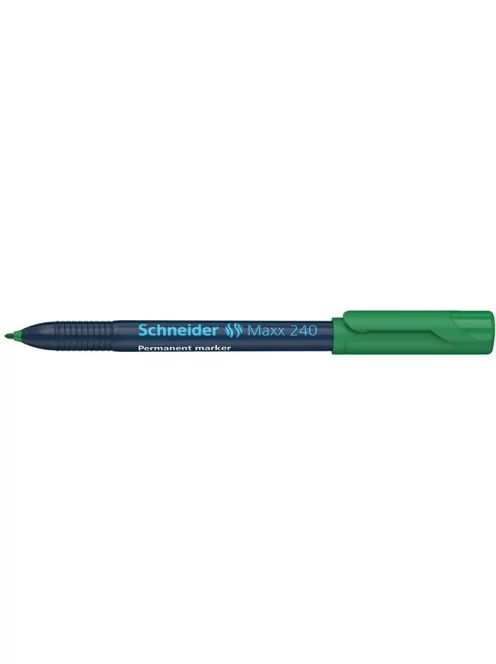 SCHNEIDER Alkoholos marker, 1-2 mm, kúpos, SCHNEIDER "Maxx 240", zöld