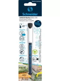   SCHNEIDER Fagyálló marker, SCHNEIDER "Maxx 242", fekete