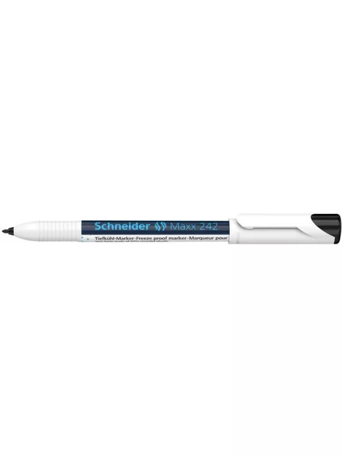 SCHNEIDER Fagyálló marker, SCHNEIDER "Maxx 242", fekete