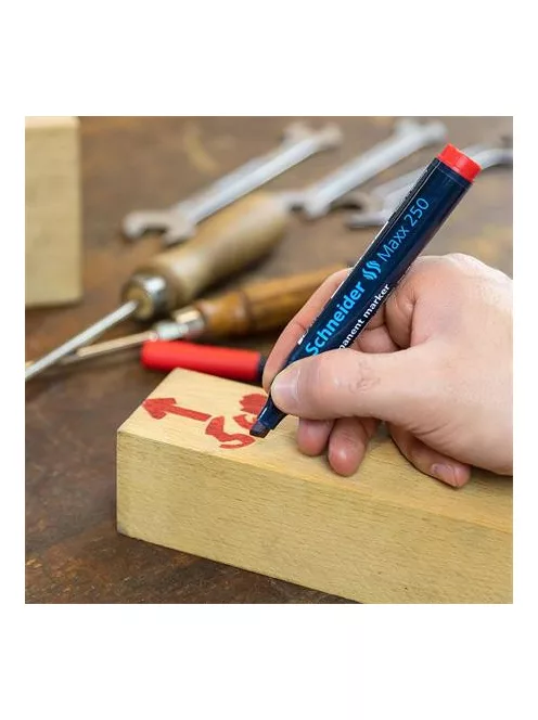 SCHNEIDER Alkoholos marker, 2-7 mm, vágott, SCHNEIDER "Maxx 250", fekete