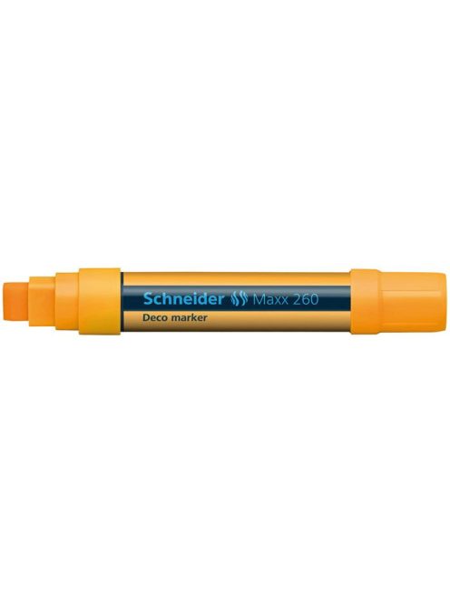 SCHNEIDER Krétamarker, 5-15 mm, SCHNEIDER "Maxx 260", narancssárga