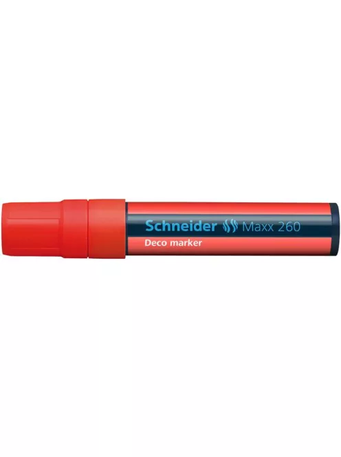 SCHNEIDER Krétamarker, 5-15 mm, SCHNEIDER "Maxx 260", piros