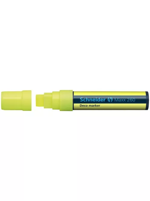 SCHNEIDER Krétamarker, 5-15 mm, SCHNEIDER "Maxx 260", sárga