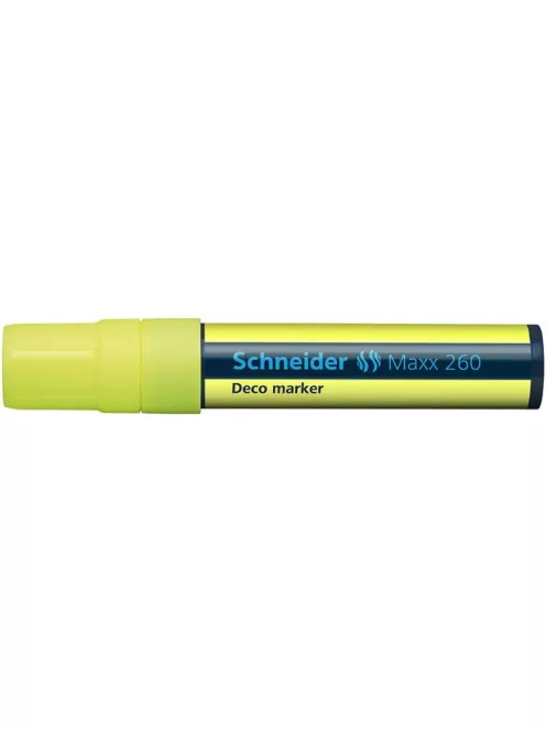 SCHNEIDER Krétamarker, 5-15 mm, SCHNEIDER "Maxx 260", sárga