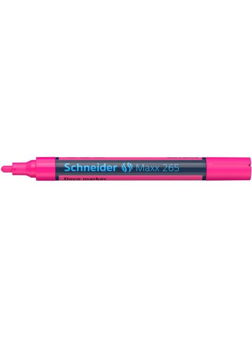 SCHNEIDER Krétamarker, 2-3 mm, SCHNEIDER "Maxx 265", rózsaszín