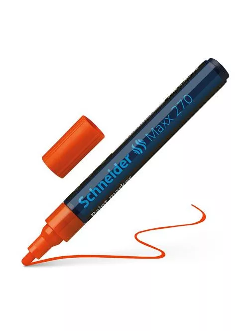 SCHNEIDER Lakkmarker, 1-3 mm, SCHNEIDER "Maxx 270", narancssárga