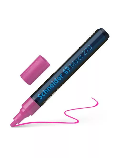 SCHNEIDER Lakkmarker, 1-3 mm, SCHNEIDER "Maxx 270", rózsaszín
