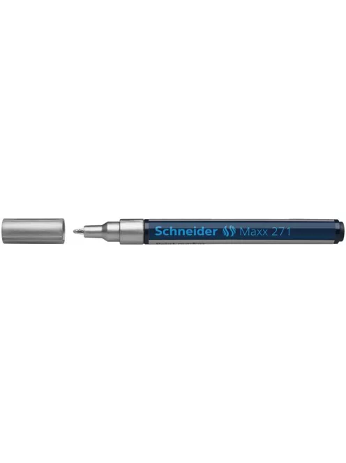 SCHNEIDER Lakkmarker, 1-2 mm, SCHNEIDER "Maxx 271", ezüst