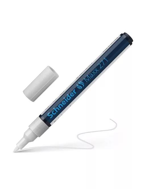 SCHNEIDER Lakkmarker, 1-2 mm, SCHNEIDER "Maxx 271", fehér