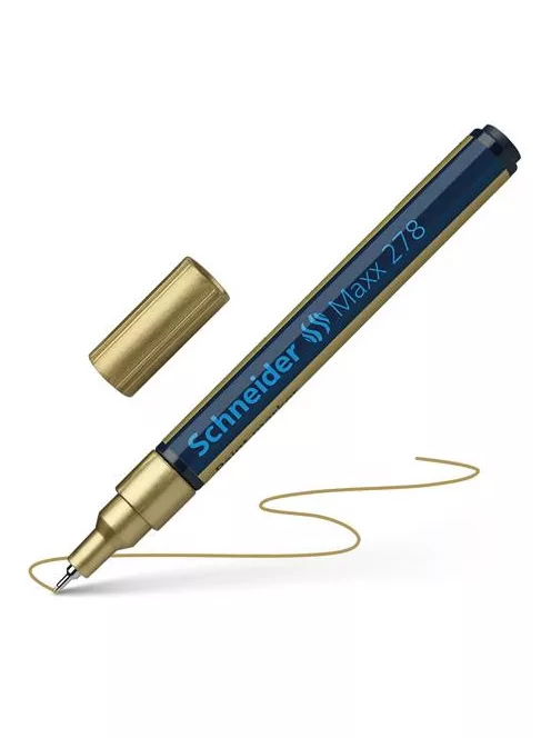 SCHNEIDER Lakkmarker, 0,8 mm, SCHNEIDER "Maxx 278", arany