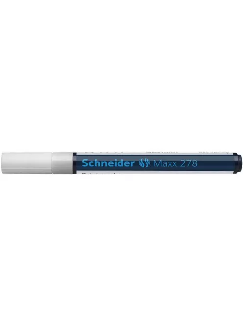 SCHNEIDER Lakkmarker, 0,8 mm, SCHNEIDER "Maxx 278", fehér