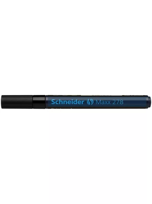 SCHNEIDER Lakkmarker, 0,8 mm, SCHNEIDER "Maxx 278", fekete