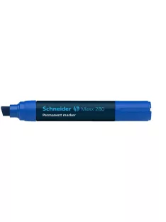   SCHNEIDER Alkoholos marker, 4-12 mm, vágott, SCHNEIDER "Maxx 280", kék